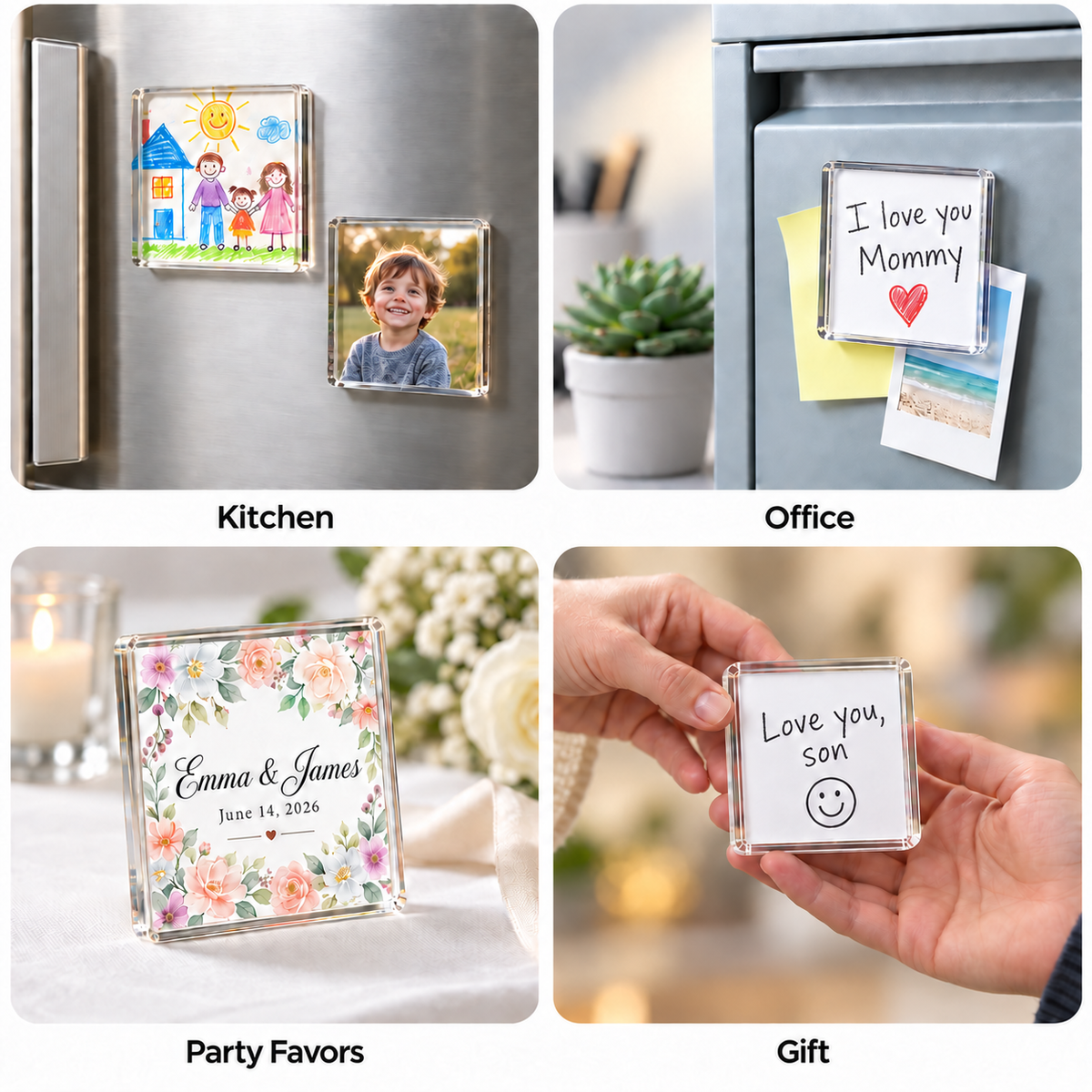 Magnetic Photo Frames